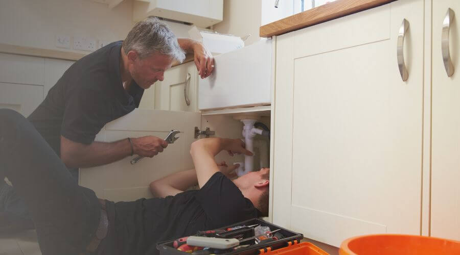 Professional burst pipe repair services in Amherst, SD